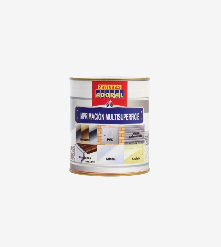 IMPRIMACION MULTISUPERFICIE GRIS ADORAL 750ML