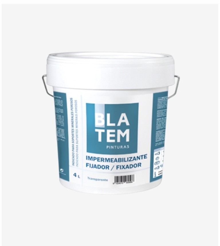 IMPERMEABILIZANTE FIJADOR SUPERFICIES POROSAS BLATEM 15L