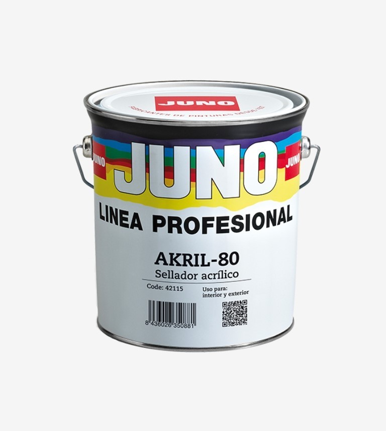 FIJADOR SELLADOR AL AGUA AKRIL-80 JUNO 750ML