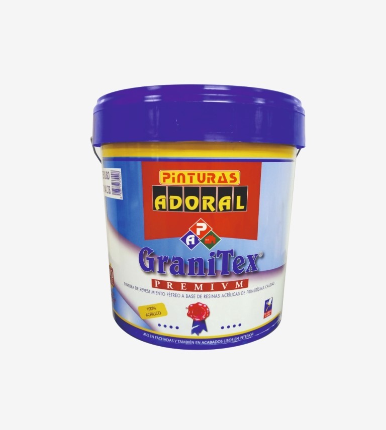 REVESTIMIENTO PETREO GRANITEX LISO ALBERO ADORAL 750ML