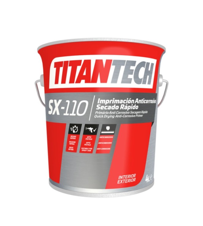 IMPRIMACION SX-110 SR GRIS ANTICORROSIVA 15L TITANTECH