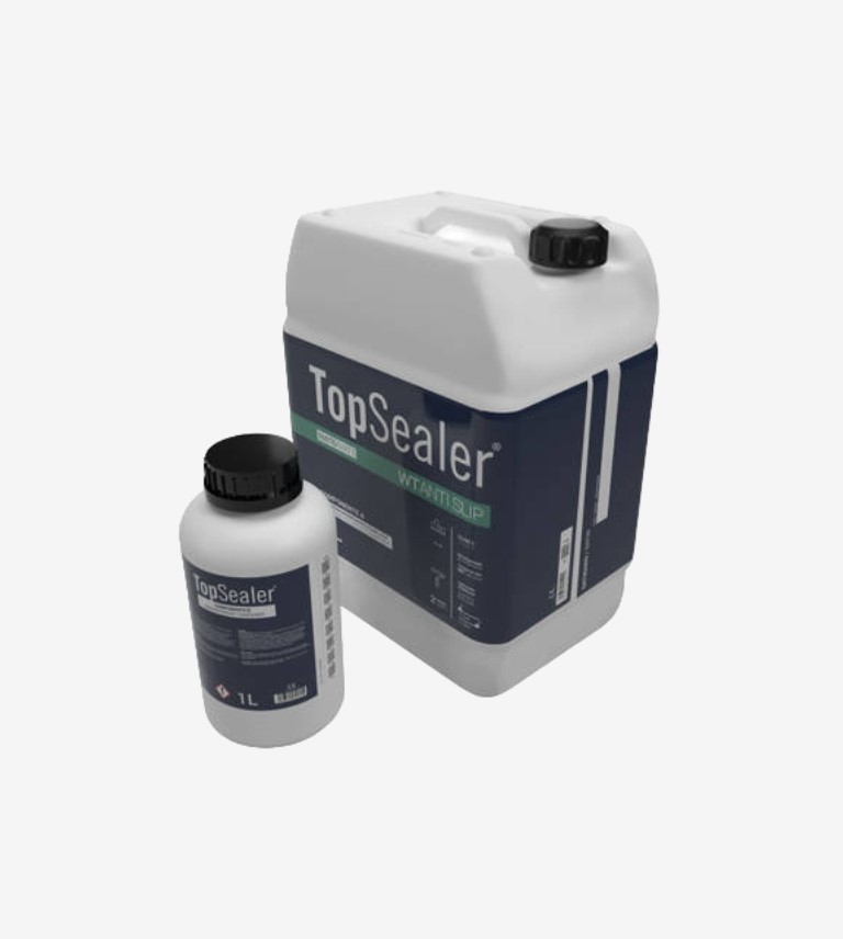 KIT BARNIZ POLIURETANO TOPSEALER WT ONE COAT MATE SELLADOR TOPCIMENT 6KG