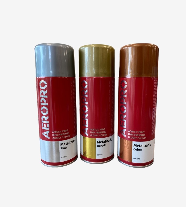 SPRAY METALIZADO PLATA(RAL-9006) ADORAL 400ML