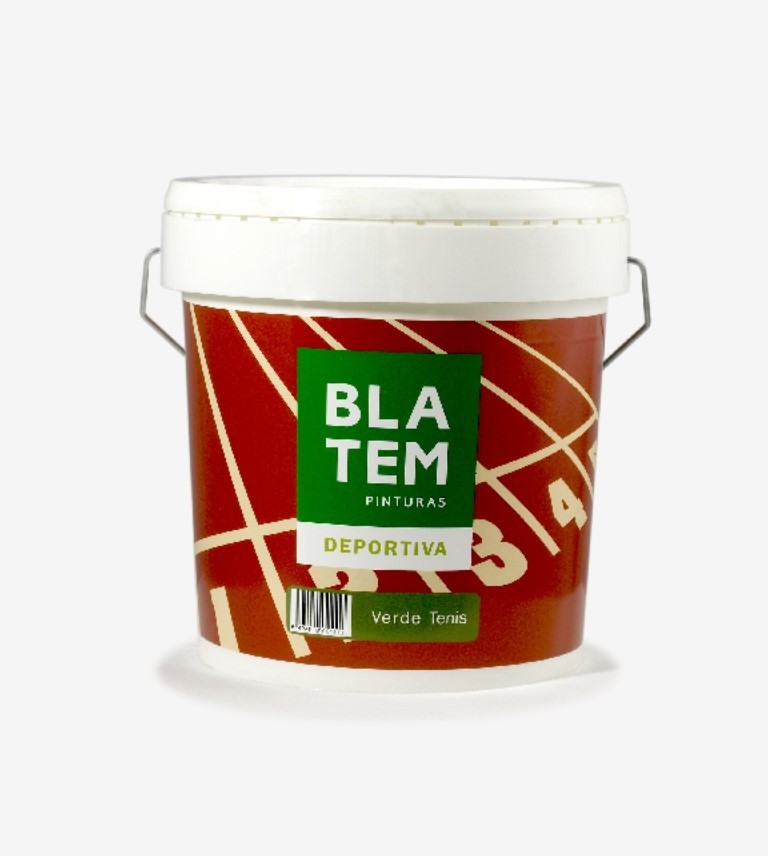 PINTURA PARA PISTAS DEPORTIVAS VERDE FRONTON BLATEM 15L