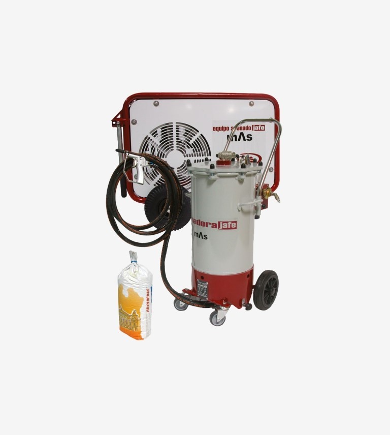ARENADORA EQUIPO PRO 10(PEQUEÑO)+COMPRESOR GAHESA