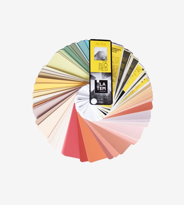 TACO DE COLORES DE EXTERIOR 182 REFERENCIAS BLATEM
