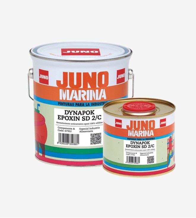 KIT EPOXI DYNAPOK AGUA SUELOS BLANCO-BASE P JUNO 4L