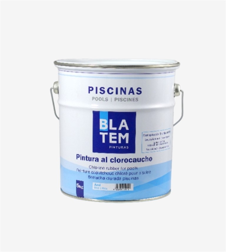 PINTURA DE PISCINAS 100% CLOROCAUCHO BLANCO BLATEM 20KG