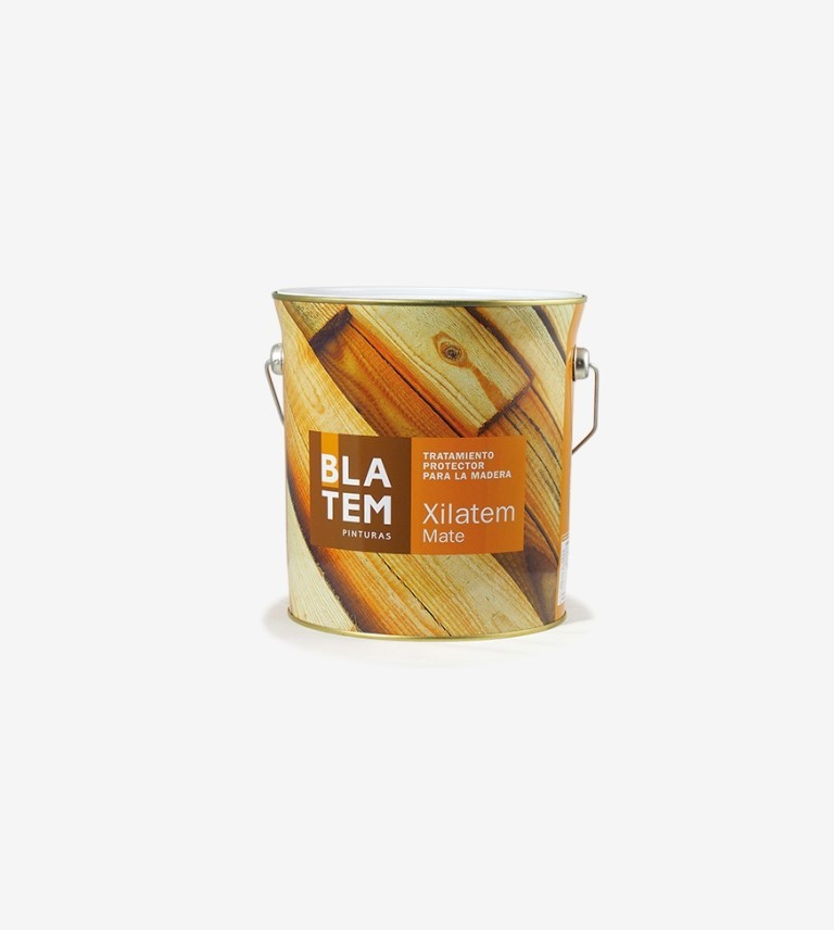LASUR AL DISOLVENTE XILATEM MATE CASTAÑO BLATEM 750ML