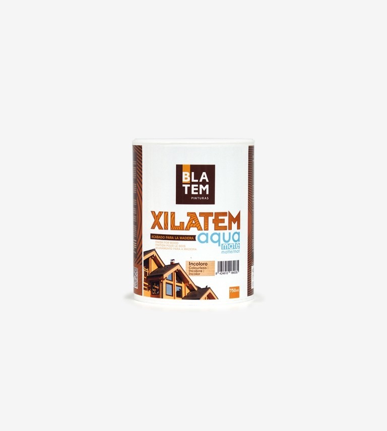 LASUR XILATEM AQUA MATE CAOBA BLATEM 750ML
