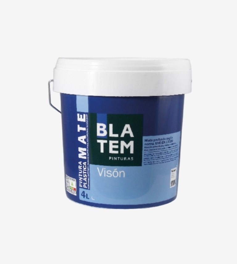 PINTURA PLASTICA VINILICA MATE VISON BASE VS1 BLATEM 12L