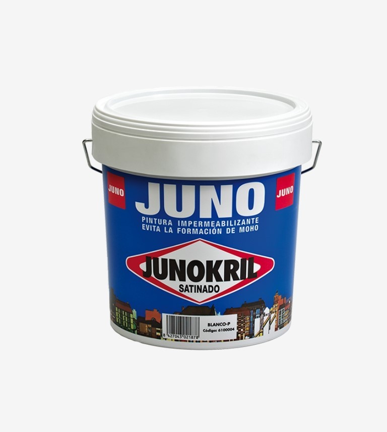 PINTURA ACRILICA FACHADAS BIKRIL SATIN. BLANCO/BASE P JUNO 750ML