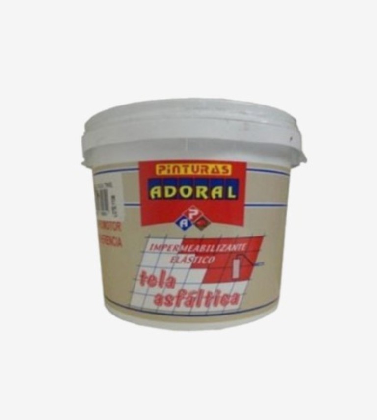 PINTURA TELA ASFALTICA IMPERREX ROJA ADORAL 3,5L