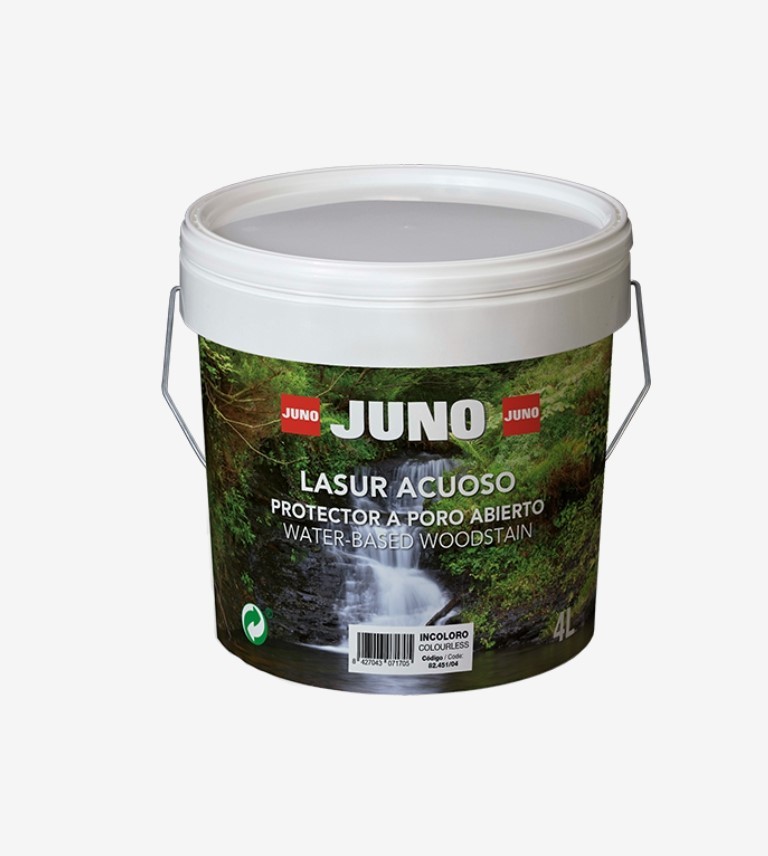 LASUR ACUOSO CAOBA JUNO 4L