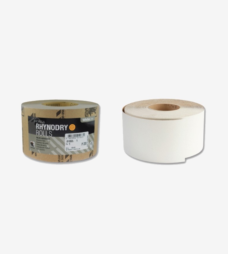 LIJA ROLLO RHYNODRY WHITE LINE 115x50 *80 INDASA