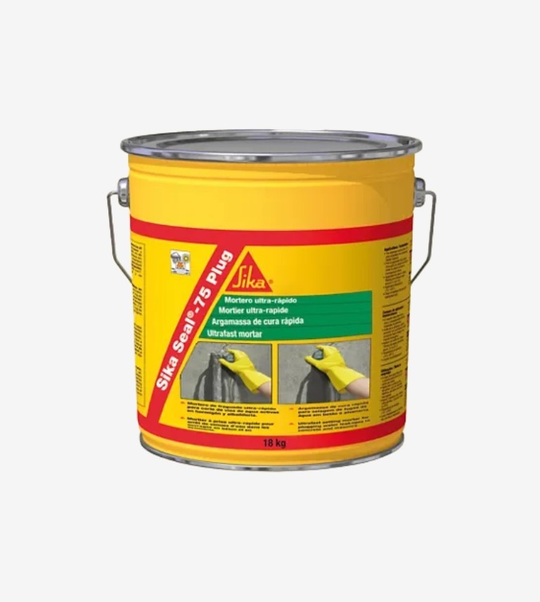 MORTERO PARA SELLADO SIKASEAL 75 PLUG SIKA 4KG