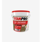 TITANPRO R30 REVESTIMIENTO ACRILICO LISO PREMIUM MATE BASE BN 15L