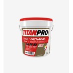 TITANPRO R40 REVESTIMIENTO 100% ACRILICA PURA MATE BASE BN 4L
