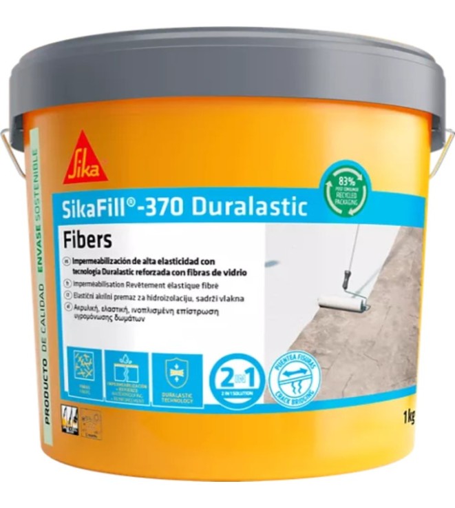 SIKAFILL-370 FIBRAS TEJA 1KG SIKA