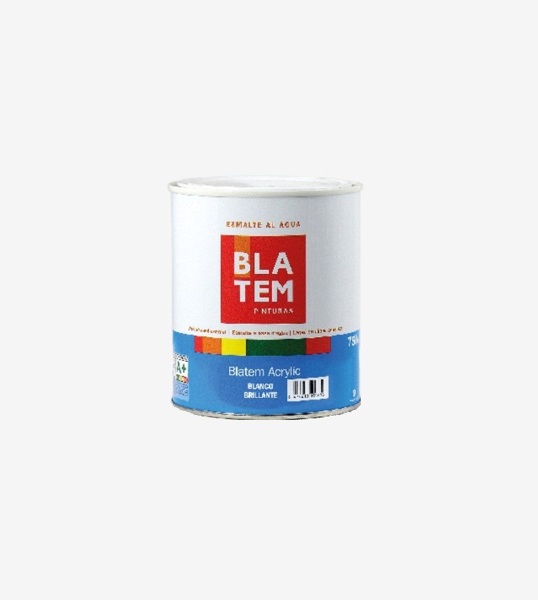 ESMALTE BLATEM ACRYLIC BRILLANTE BASE BB3 BLATEM 4L