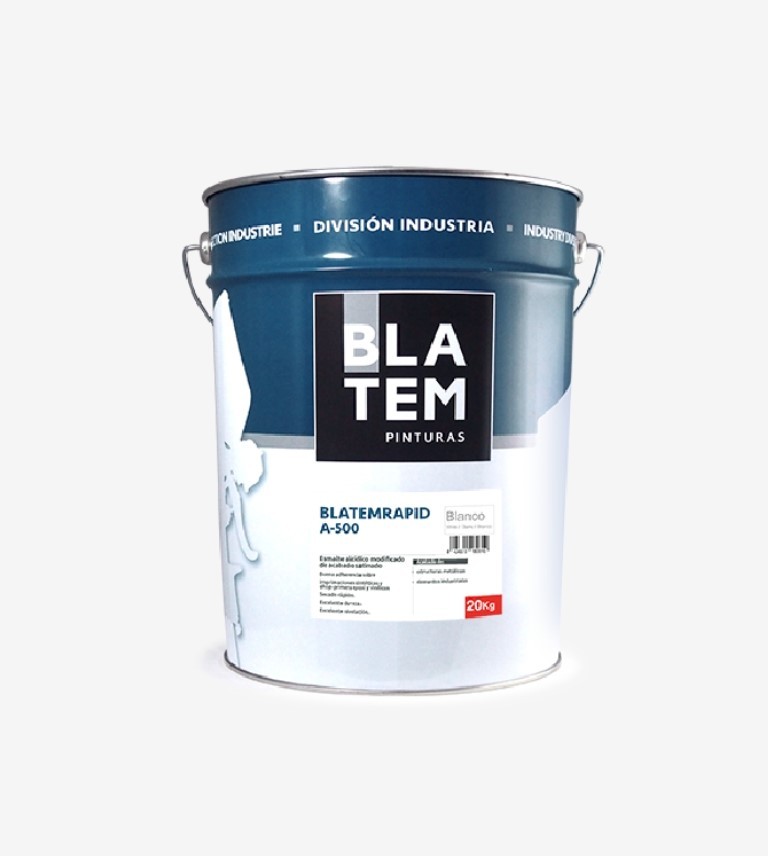 ESMALTE BLATEMRAPID A-500 SATINADO BLANCO BLATEM 5KG