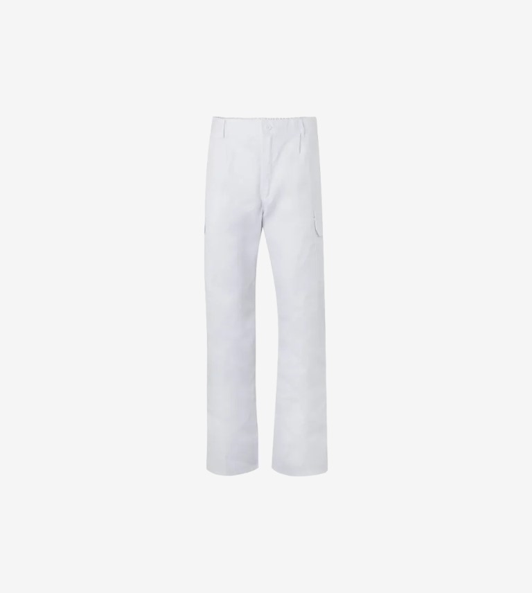 PANTALON MULTIBOLSILLO BLANCO Nº38 VELILLA