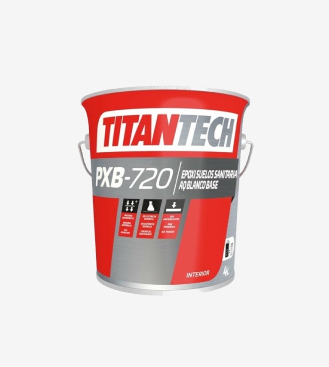 KIT EPOXI PXB-720 AL AGUA SANITARIO AQ BASE NEUTRA 15L TITANTECH