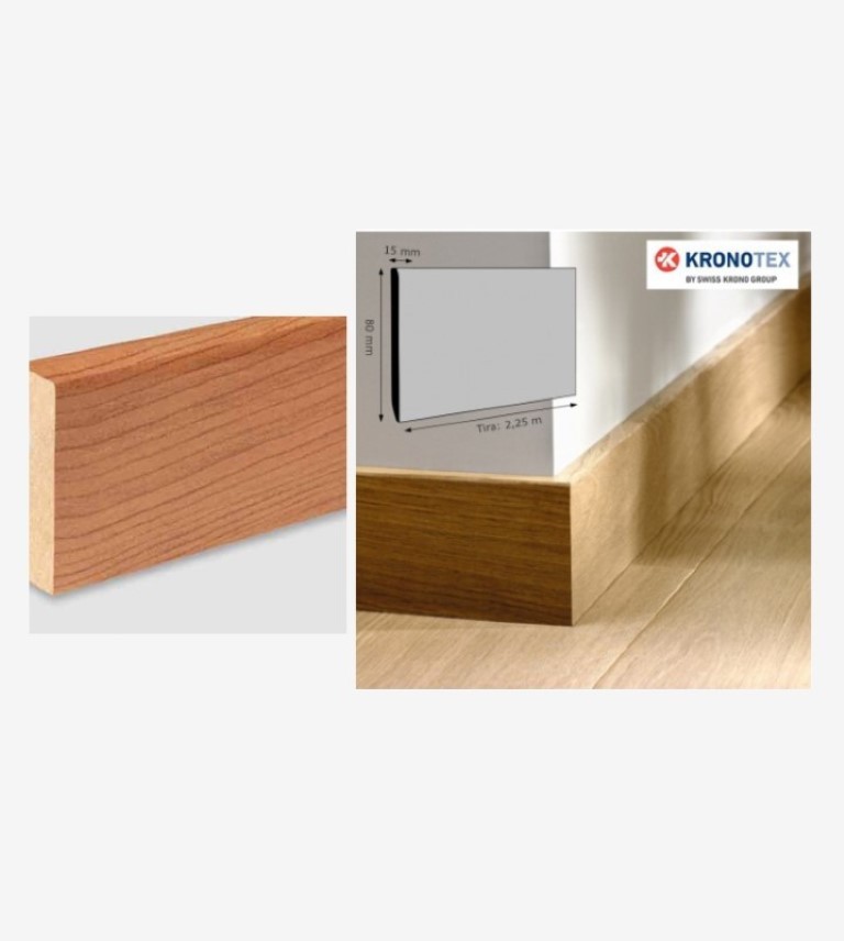 RODAPIE PROMO 5 ROBLE SUMMER 80X15X2250MM BRIKTE