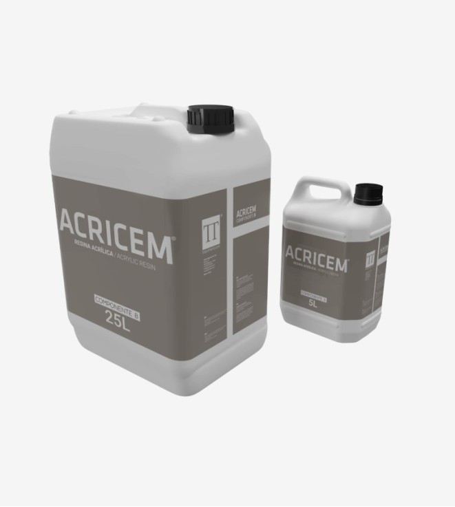 RESINA BICOMPONENTE ACRICEM  TOPCIMENT 5L