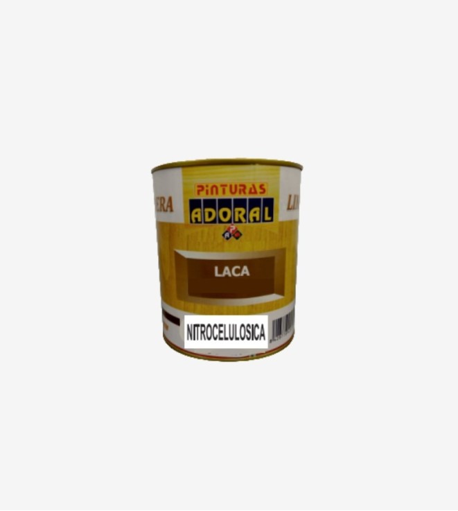 LACA NITROCELULOSICA SATINADA ADORAL 4L