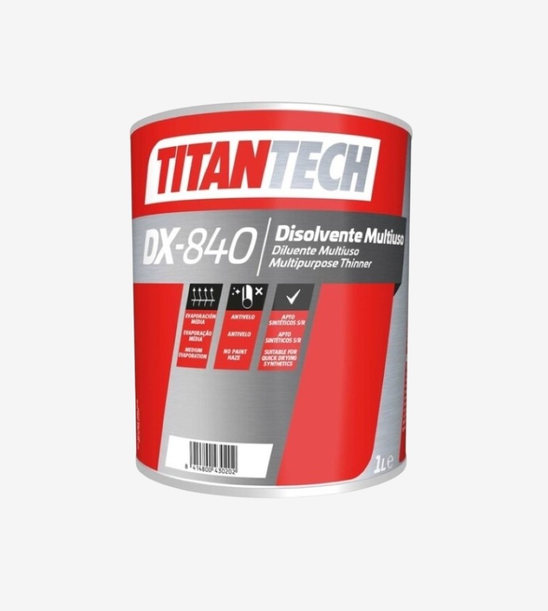 DISOLVENTE DX-840 MULTIUSO 1L TITANTECH