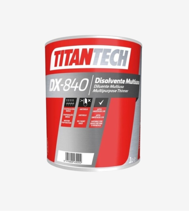 DISOLVENTE DX-840 MULTIUSO 1L TITANTECH