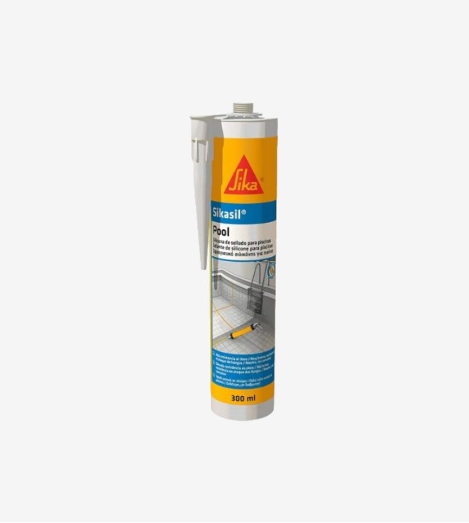 SILICONA NEUTRA SIKASIL POOL BLANCO SIKA 300CM3