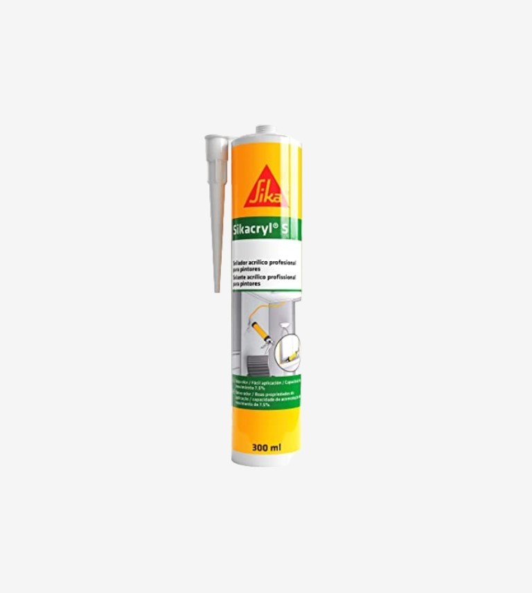 MASILLA ACRILICA SIKACRYL S BLANCO SIKA 300ML
