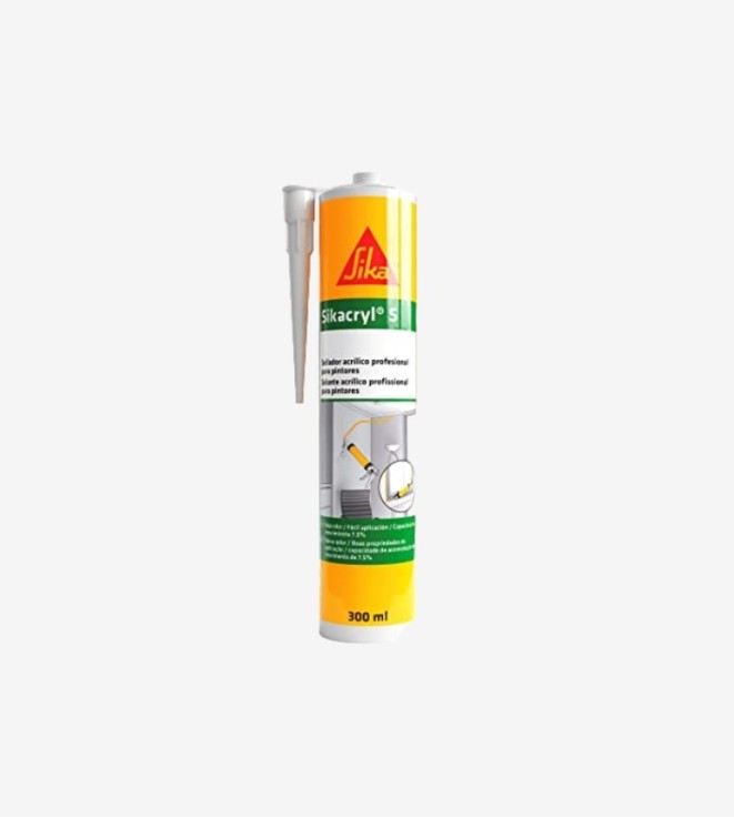 MASILLA ACRILICA SIKACRYL S BLANCO SIKA 300ML