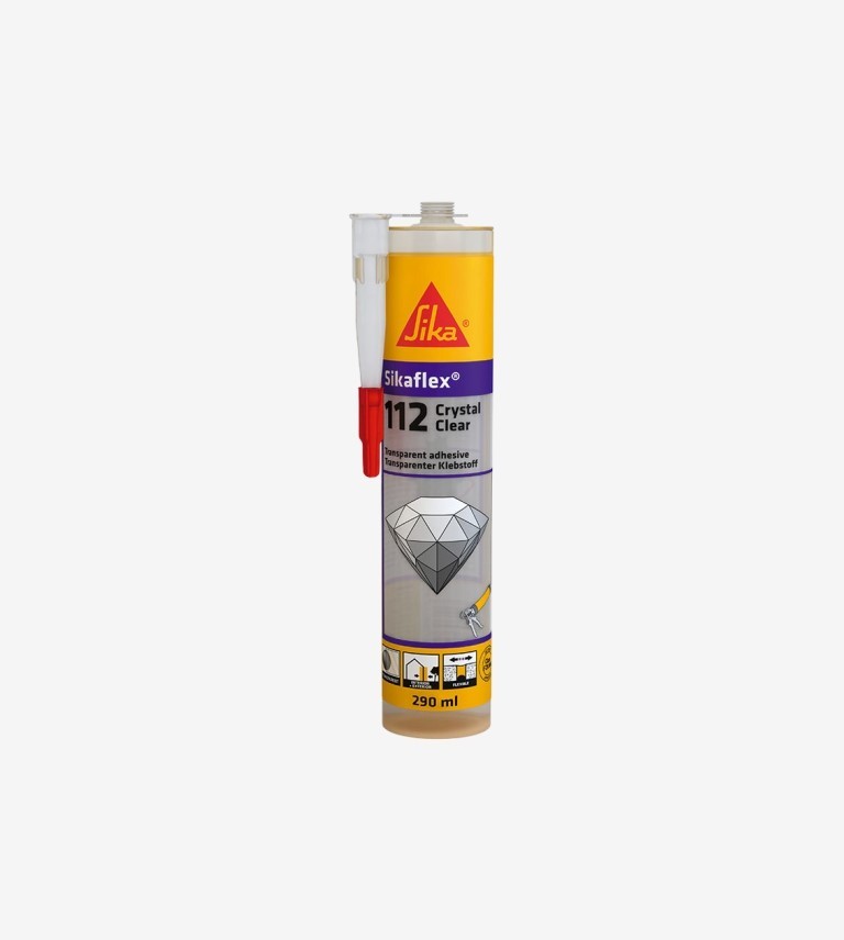 ADHESIVO Y SELLADOR SIKAFLEX-112 CRYSTAL CLEAR SIKA 300ML