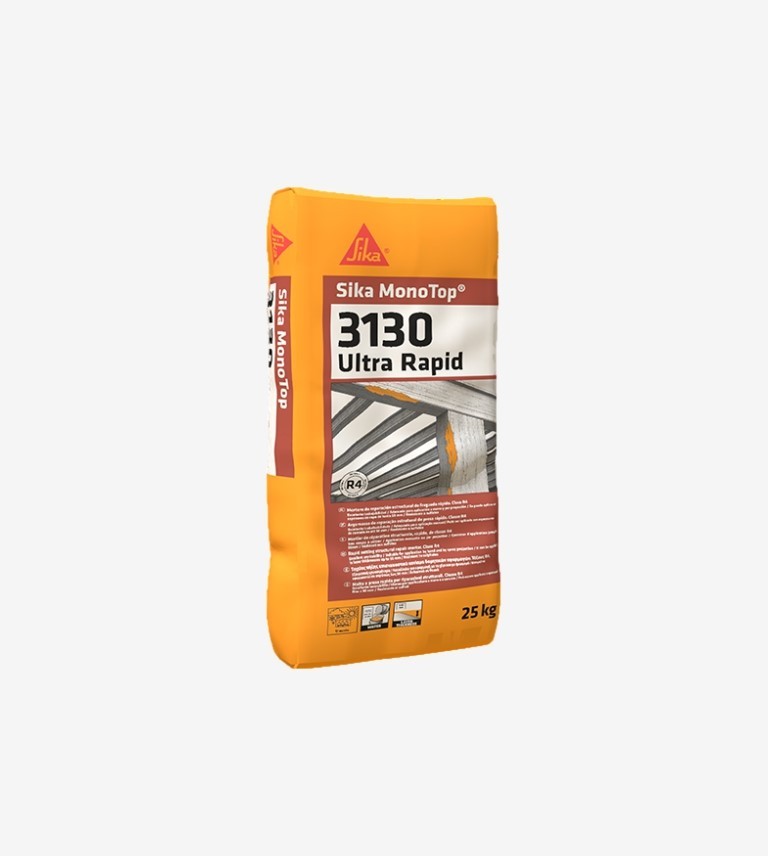 MORTERO DE REPARACION MONOTOP 3130 ULTRA RAPID SIKA 25KG