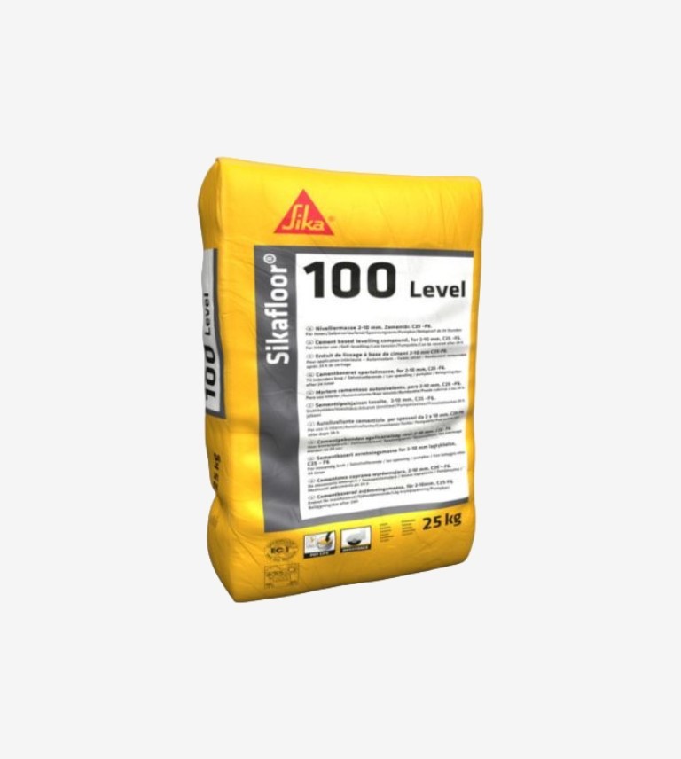 MORTERO AUTONIVELANTE SIKAFLOOR 100 LEVEL SIKA 25KG