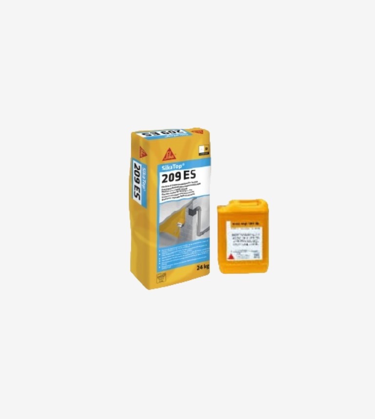 KIT MORTERO IMPERMEABILIZACION SIKATOP 209 PLUS SIKA 32KG