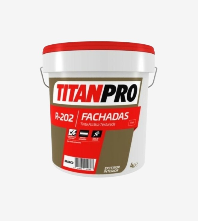 R202 REVESTIMIENTO TEXTURADO RUGOSO BLANCO 15L TITANPRO