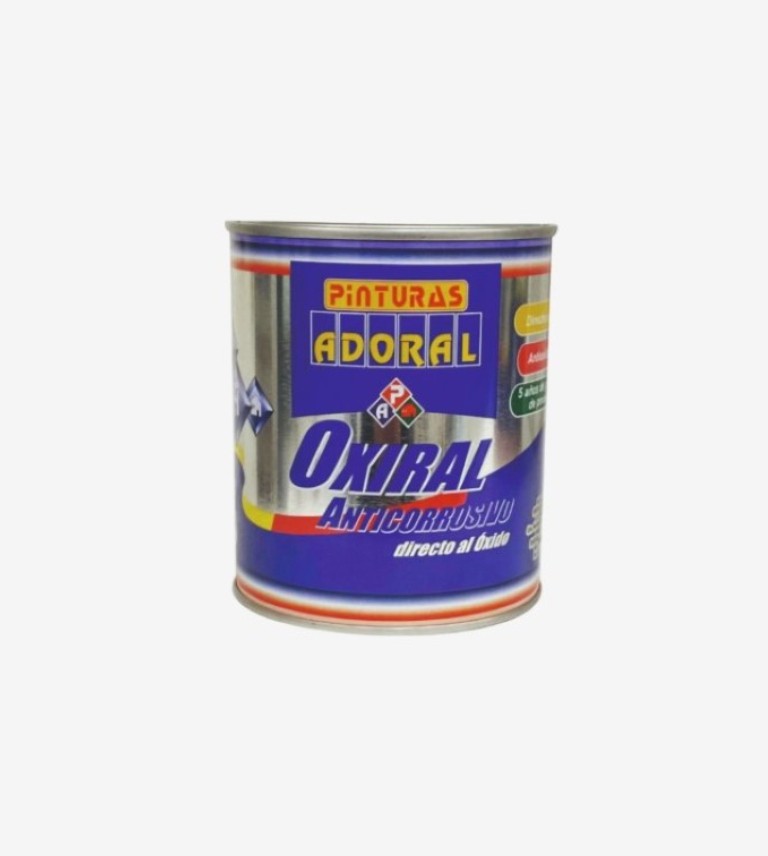 OXIRAL ESMALTE ANTIOXIDANTE FORJA NEGRO ADORAL 750ML