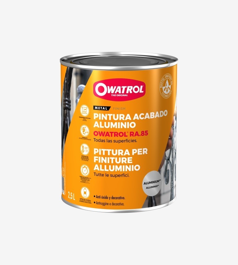 PINTURA ALUMINIO ANTIOXIDANTE OWATROL 750ML