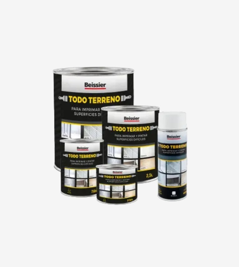 IMPRIMACION TODO TERRENO DISOLVENTE BLANCO SPRAY BEISSIER 400ML