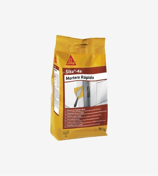 MORTERO DE FRAGUADO RAPIDO SIKA 4A 10KG