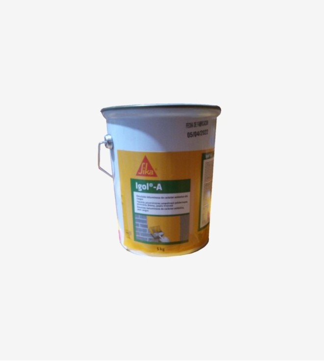 PINTURA BITUMINOSA IGOL A NEGRA SIKA 5KG
