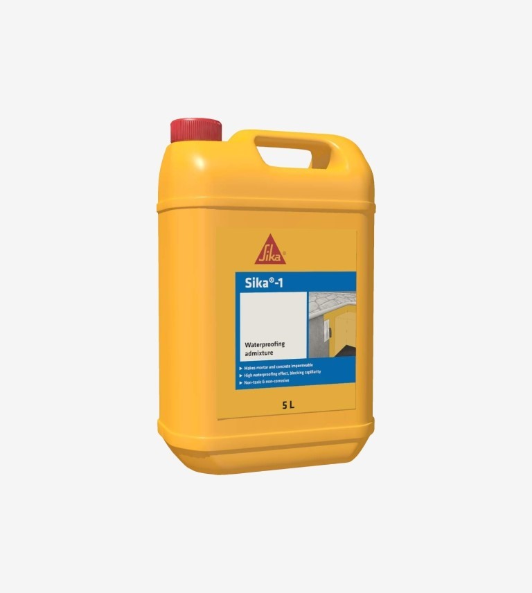 IMPERMEABILIZANTE SIKA-1 AMARILLO 5KG