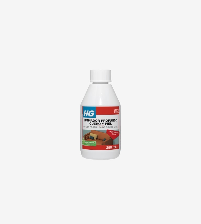 LIMPIADOR PROFUNDO CUERO Y PIEL HG 250ML