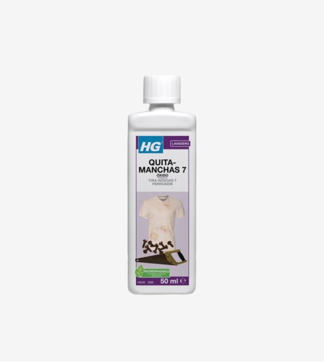 LIMPIADOR MANCHAS OXIDO (Nº7) HG 50ML