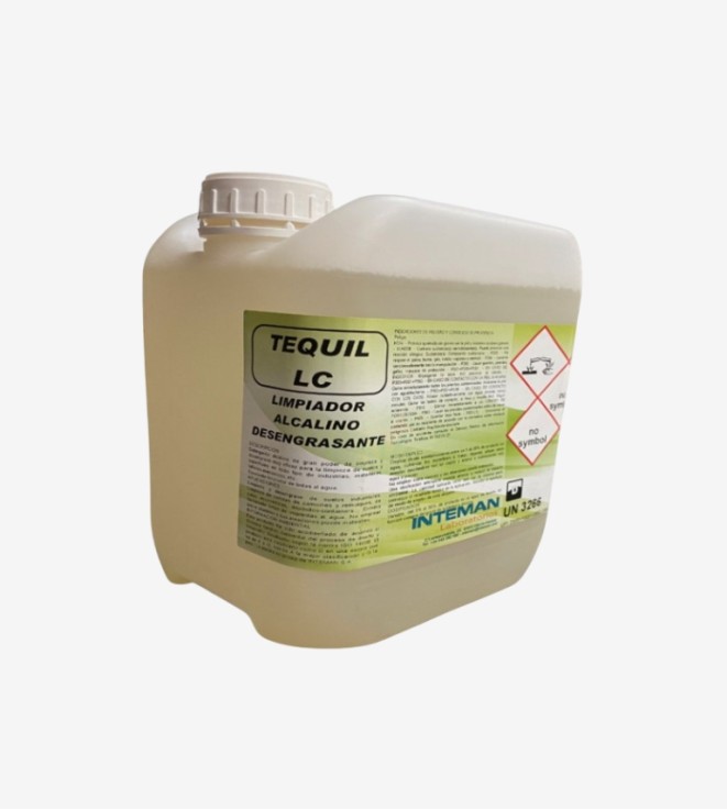 LIMPIADOR ALCALINO DESENGRASANTE TEQUIL LC INTEMAN 5L