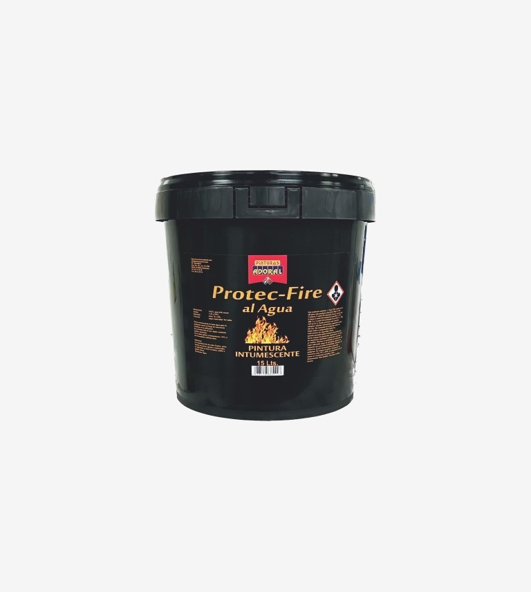PROTEC FIRE BLANCO AL AGUA INTUMESCENTE ADORAL 4L